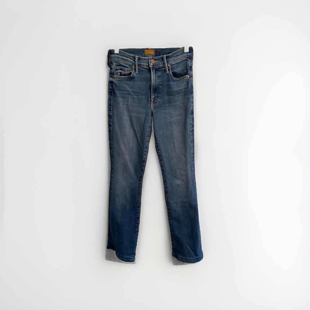 MOTHER Women's Outsider Skimp Dugout Doobies Wash Size 26 Hemmed